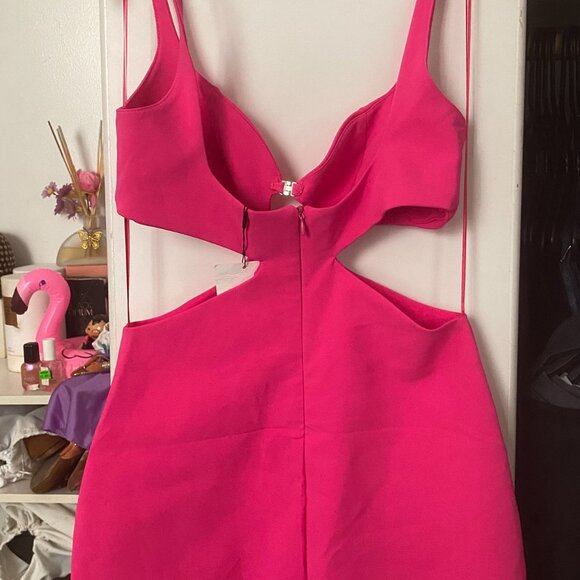 Zara Fuchsia Mini Dress - Picture 4 of 4